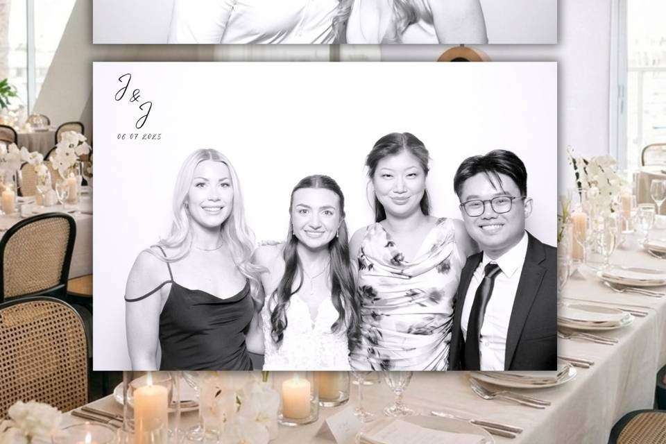 Novel Photo Booth - Glam