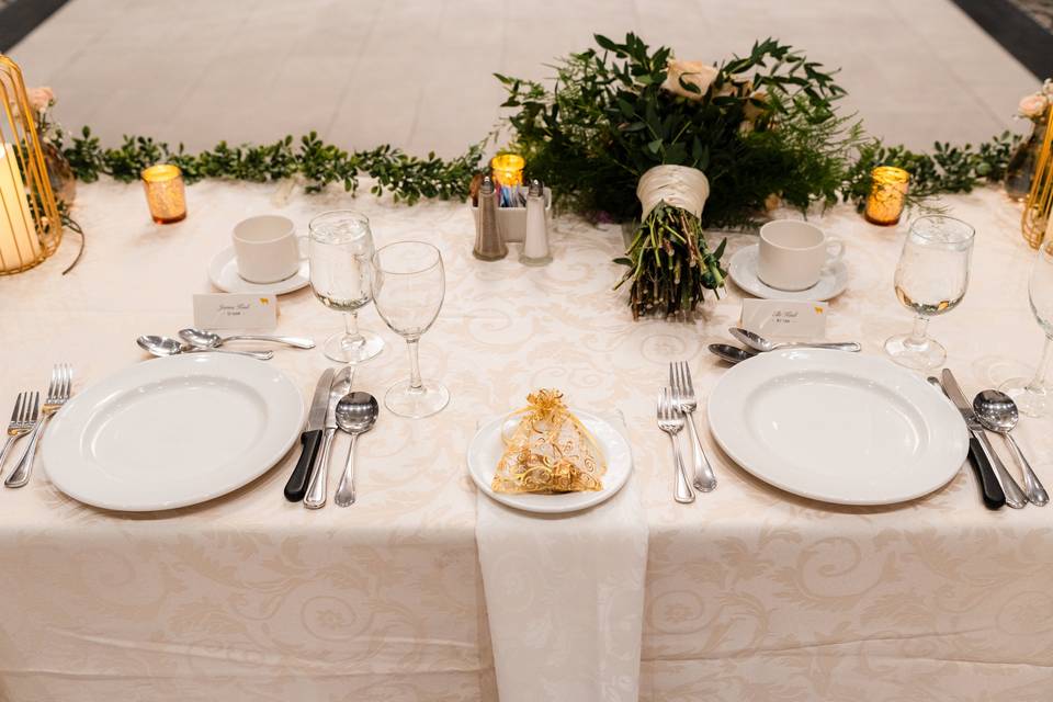 Brides Table