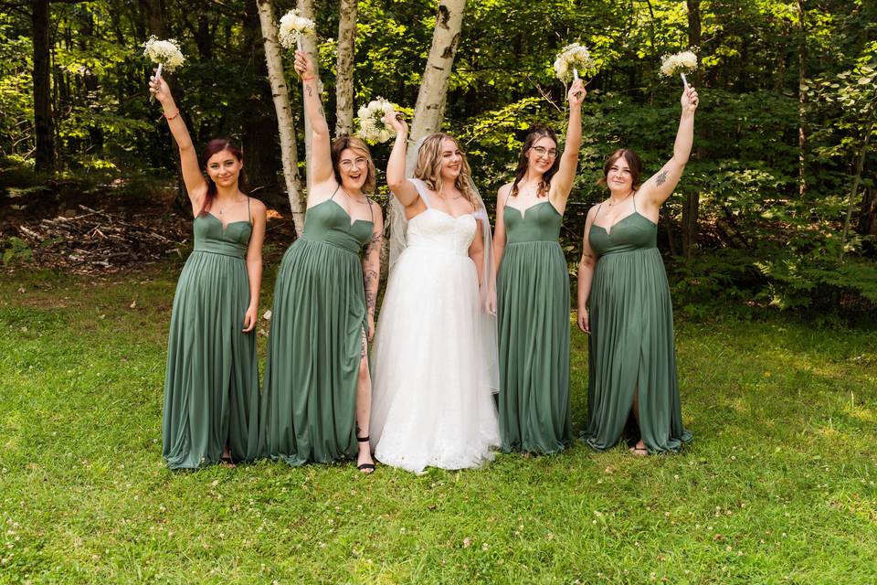 Bridal Party Cheers