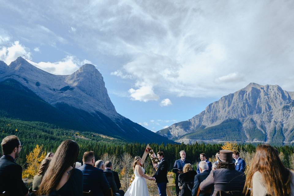 Mountain wedding