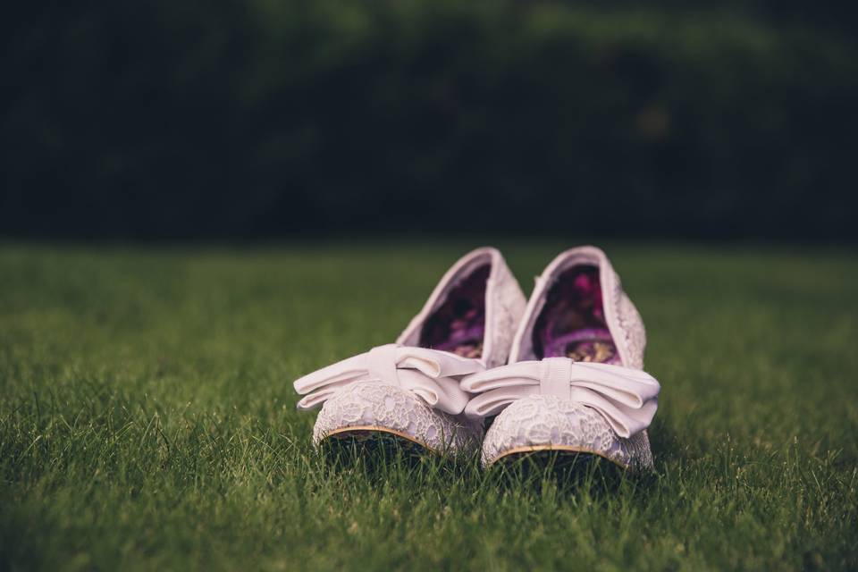 Bride's shoes