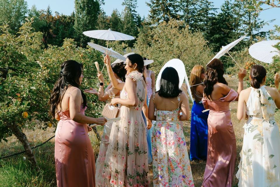Bridesmaid fun