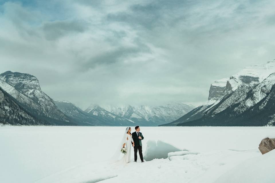 Winter in the Canadian rockies