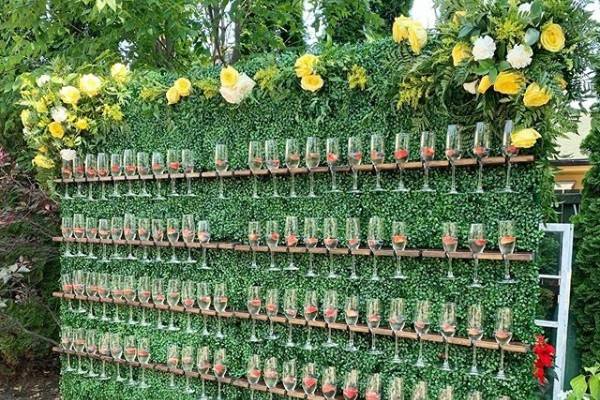 Champagne Wall