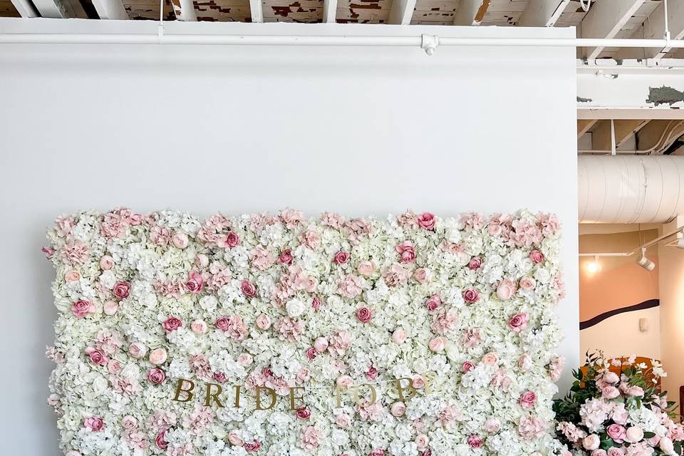 Floral Bridal Shower: Photo Wa