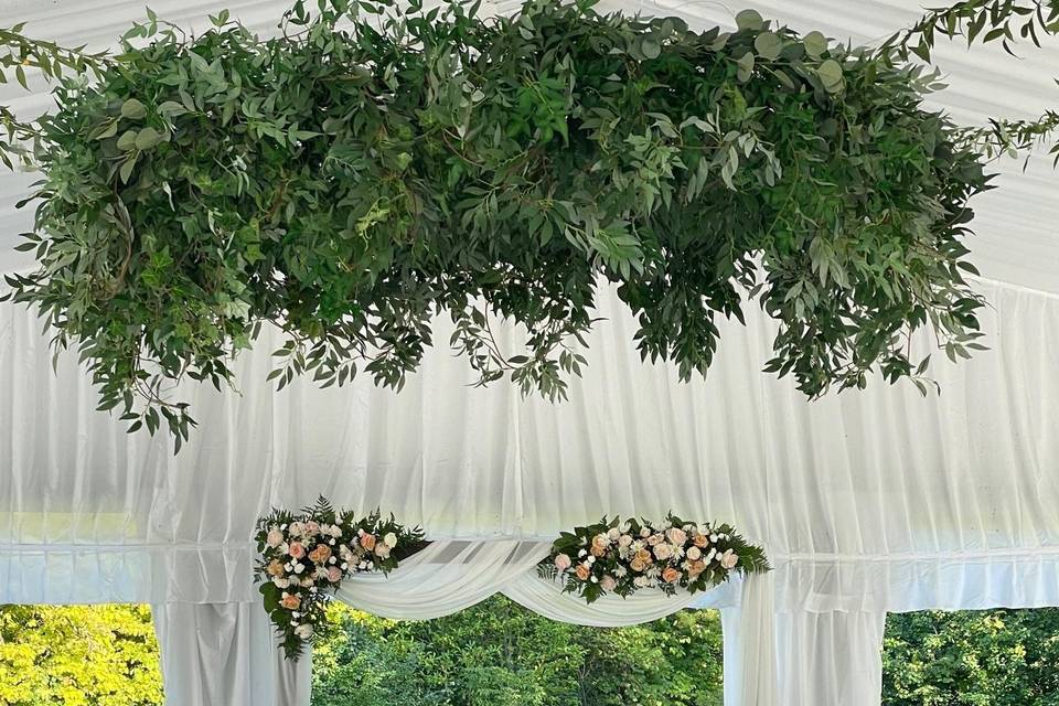 Headtable florals