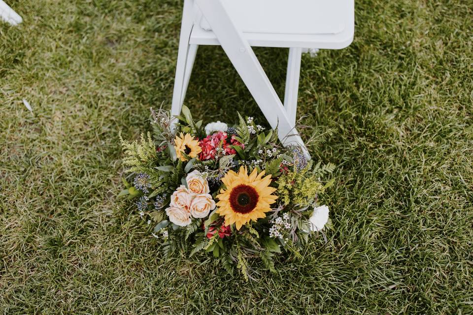 Rustic Wedding Florals