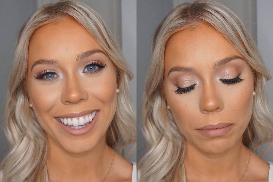 Bridal Makeup Application