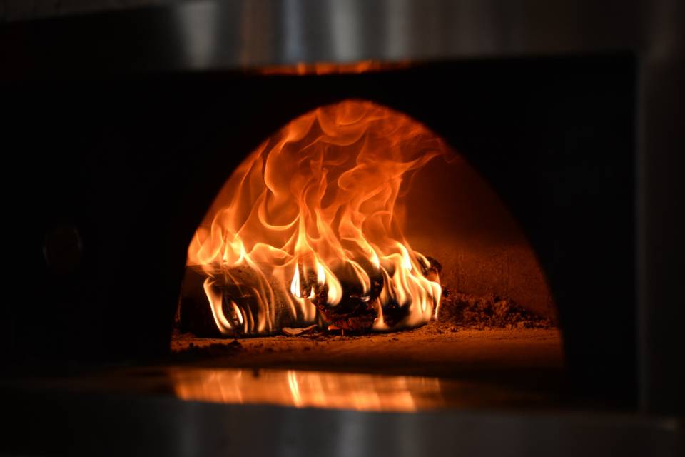 Our Wood Burning Pizza Oven