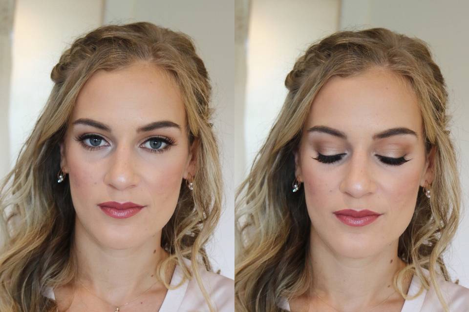 Bridesmaid Makeup Application