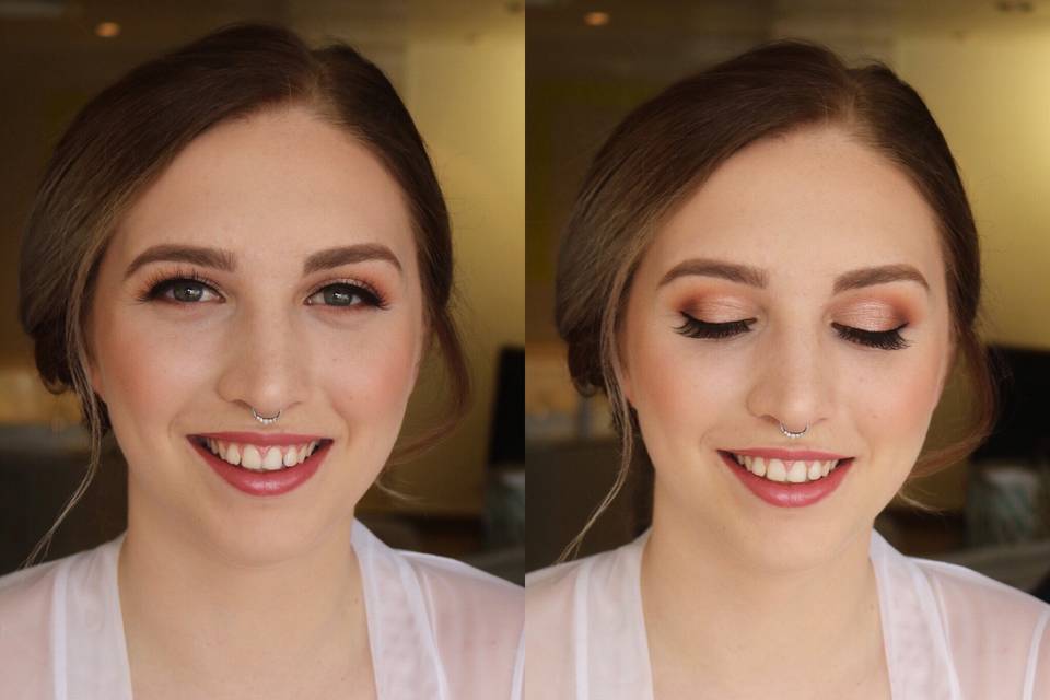 Bridemaid Makeup Application