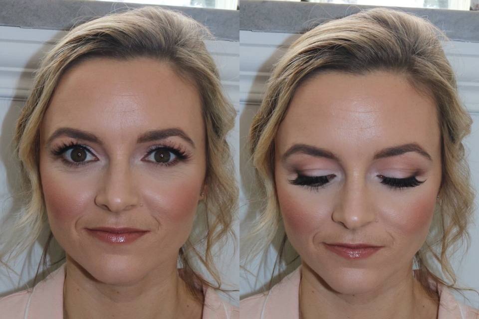 Bridesmaid Makeup Application