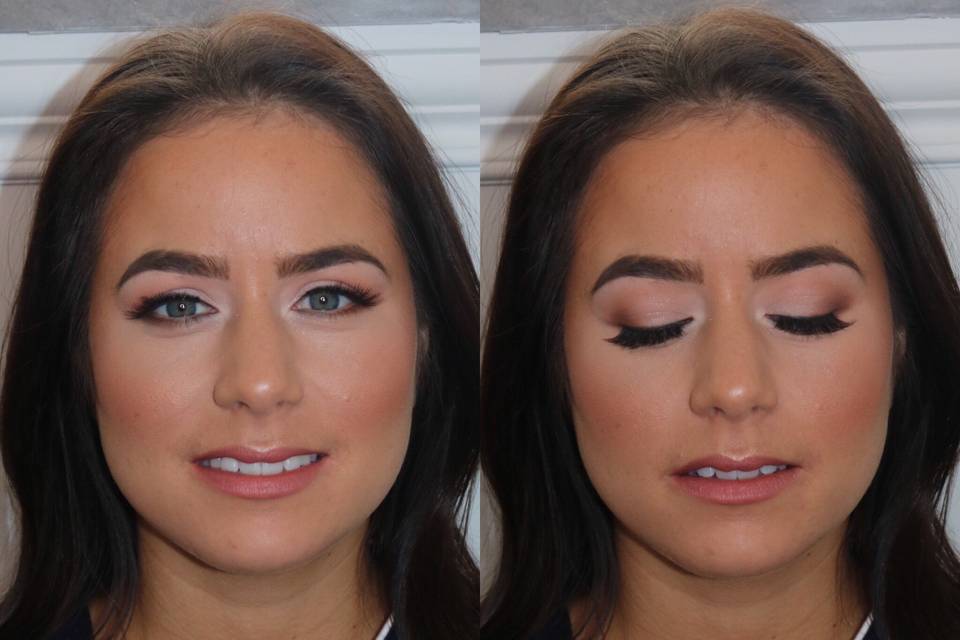 Bridesmaid Makeup Application