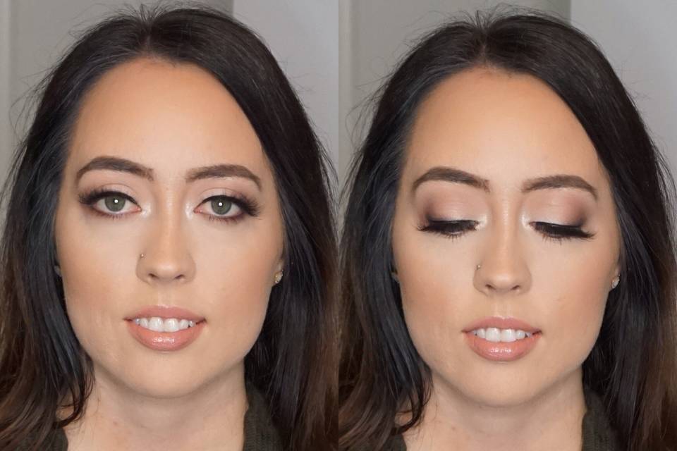 Bridal Makeup Application