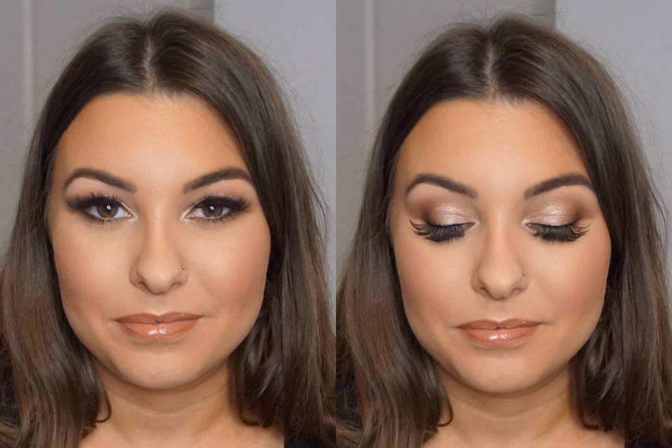 Bridal Makeup Application