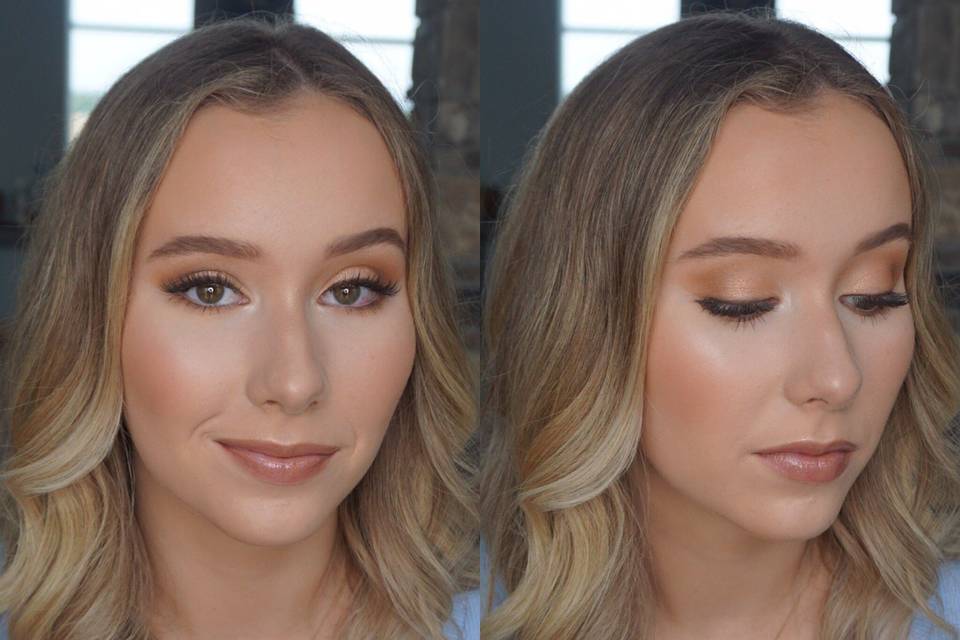 Bridesmaid Makeup Application