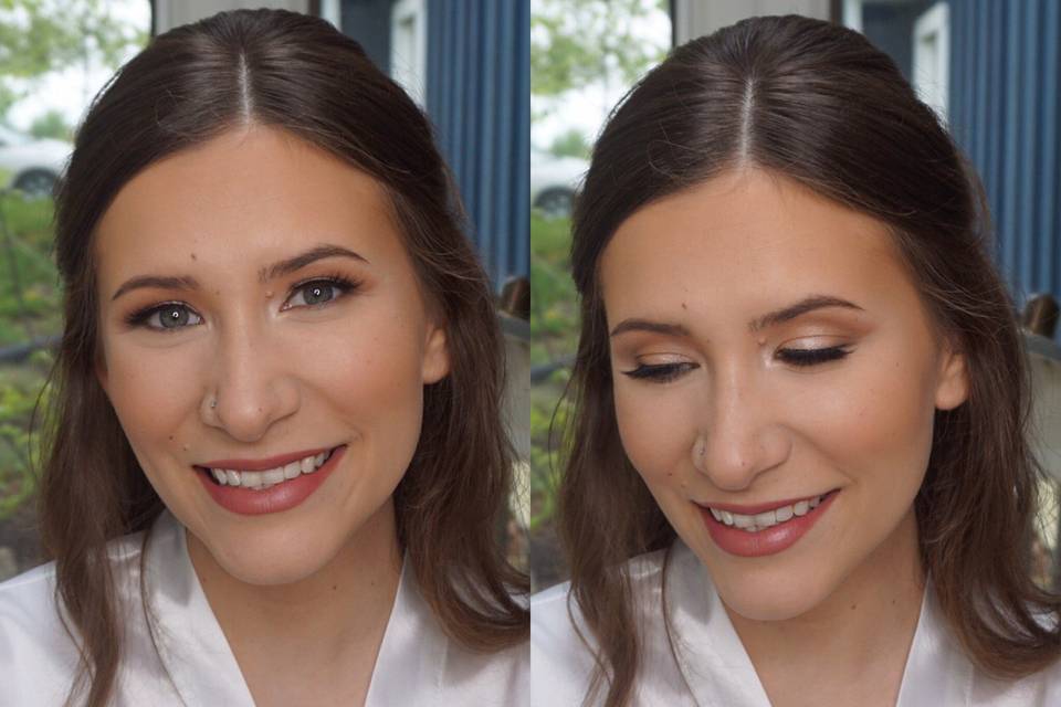 Bridal Makeup Application