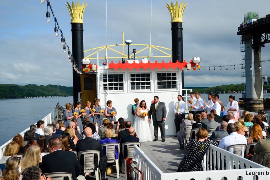 American River Boat Ceremony