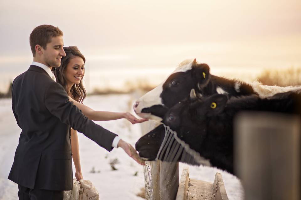 Farm wedding