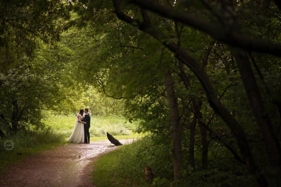 Rainy Wedding Day