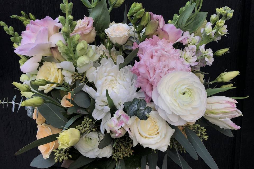 Pastel Bridal Bouquet