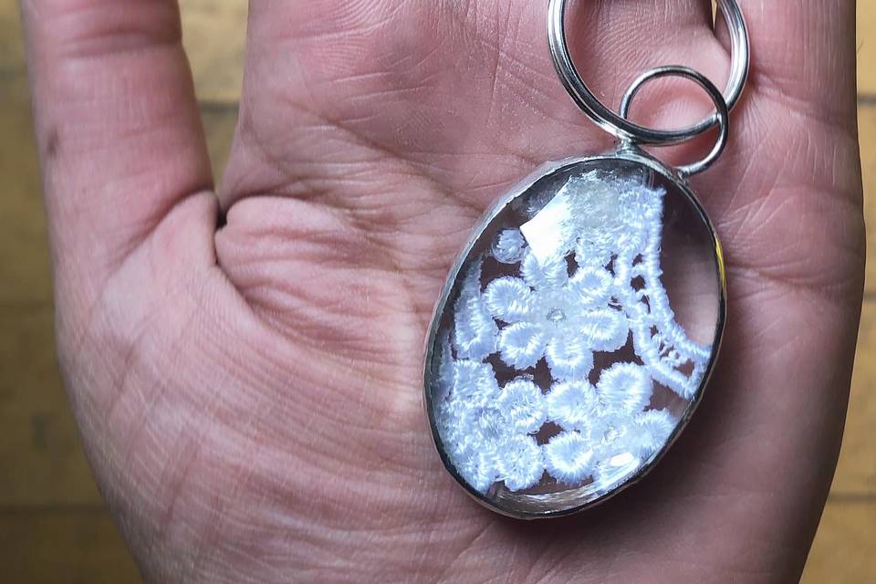 Lace Keychain