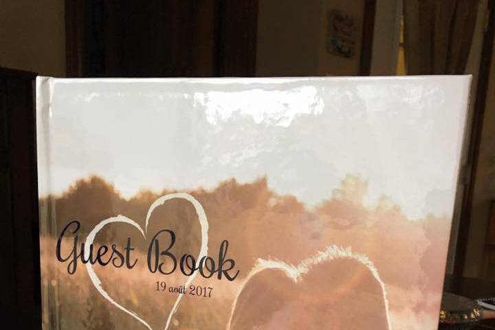 Custom guestbook