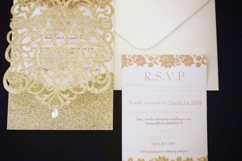 Custom invitations