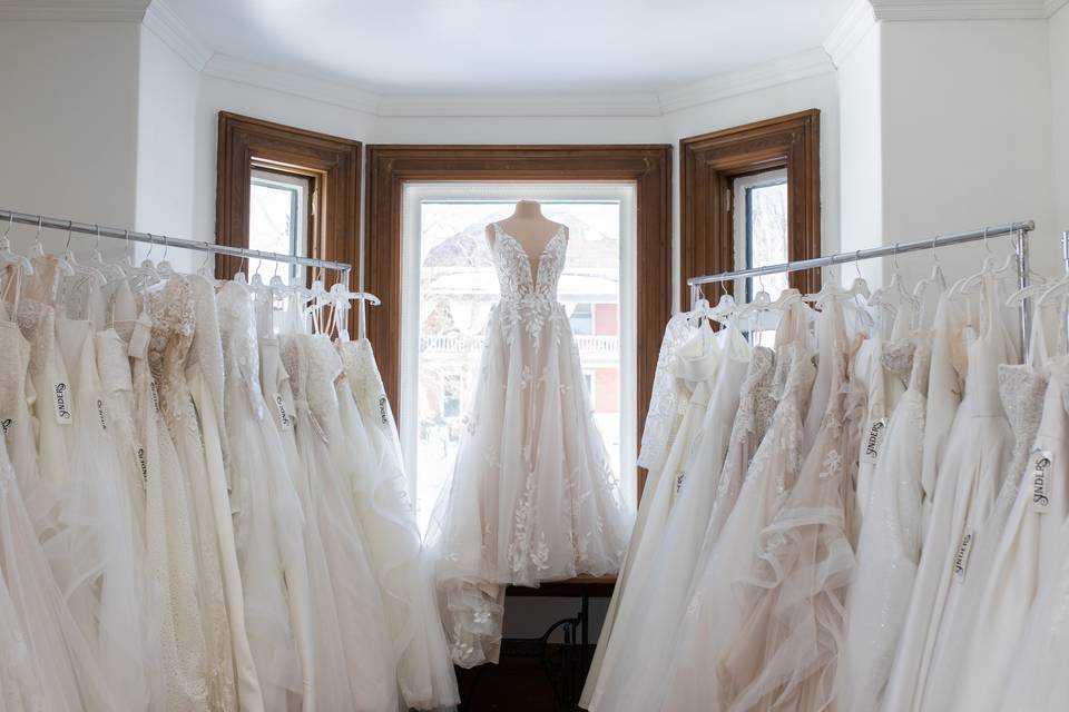 Sinders Bridal House Dress Attire Carleton Place Weddingwire