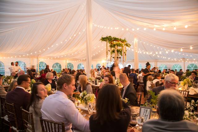 Beautiful Evening Tent Decor