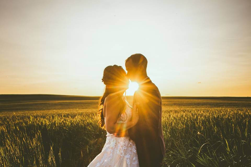 Sunset Romantic Silhouette