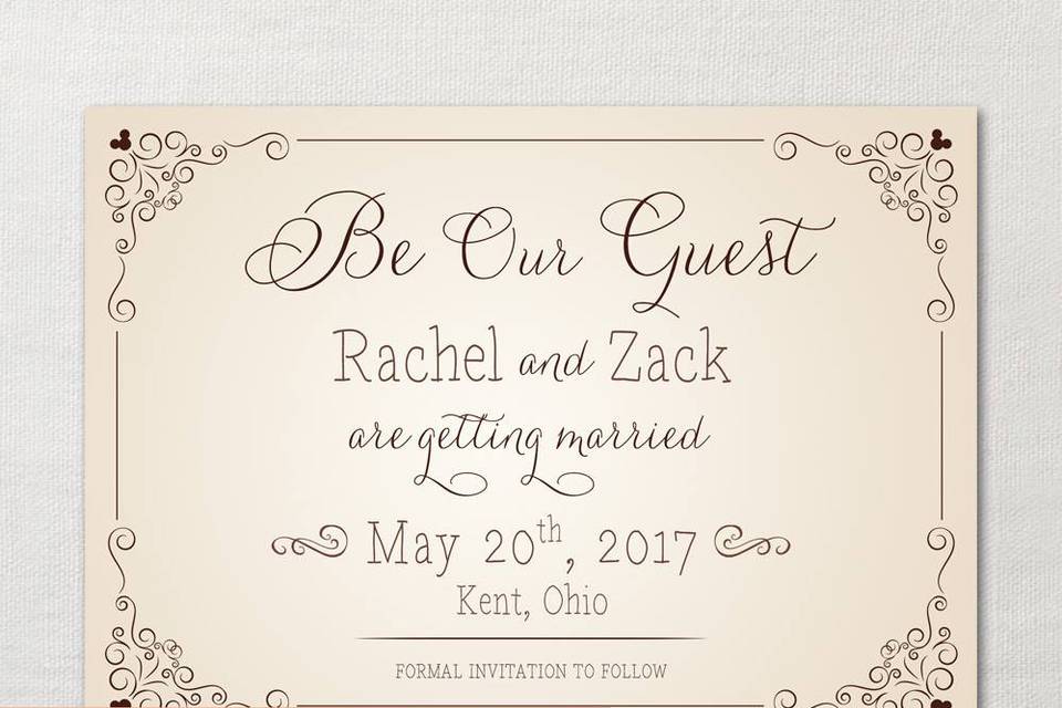 Custom wedding programs