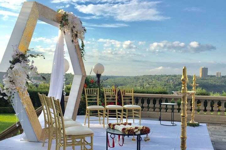 Gorgeous mandap