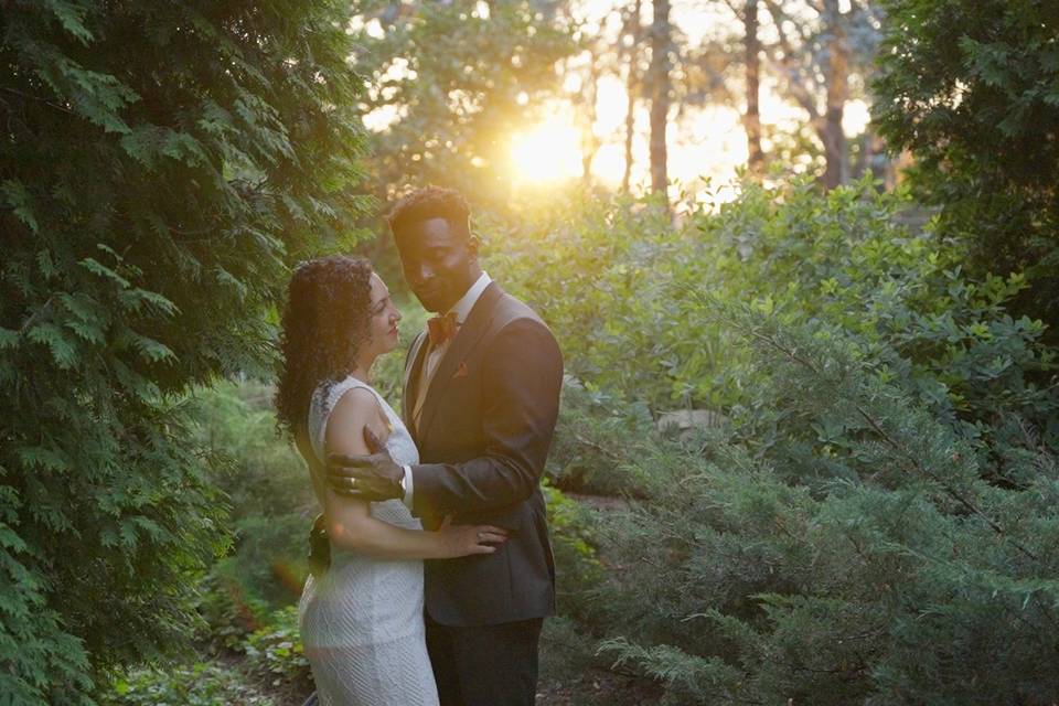 An Epic Sunset Wedding