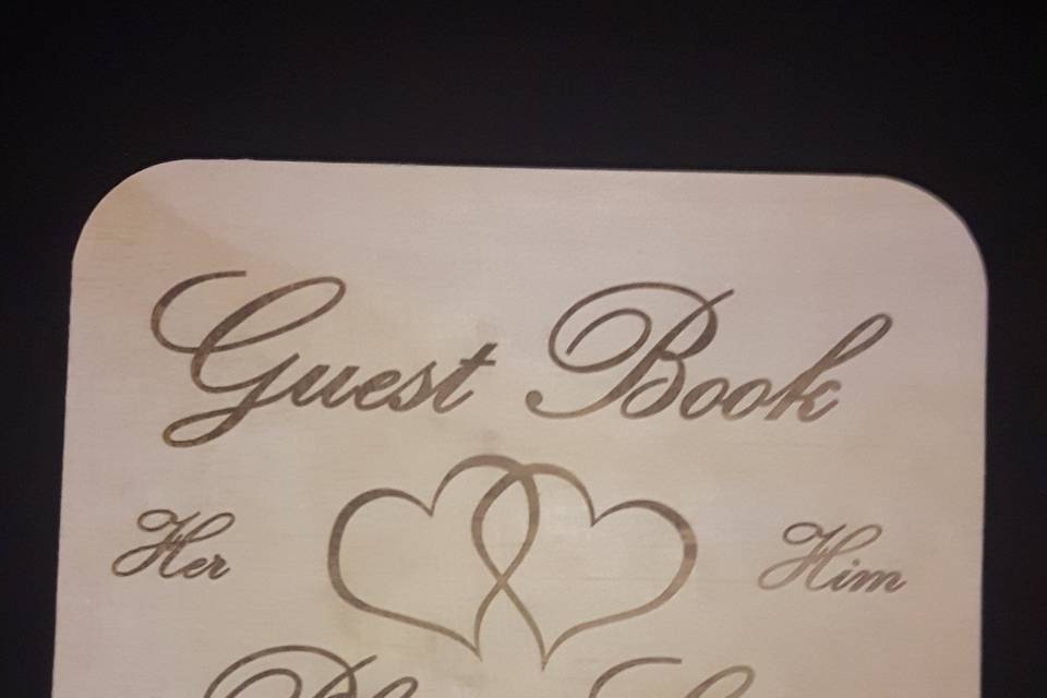 Guest book Sign