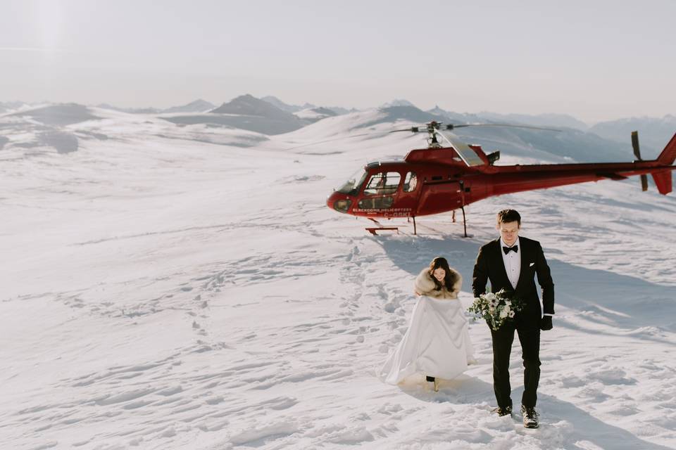 Kelly & Jeff - Heli