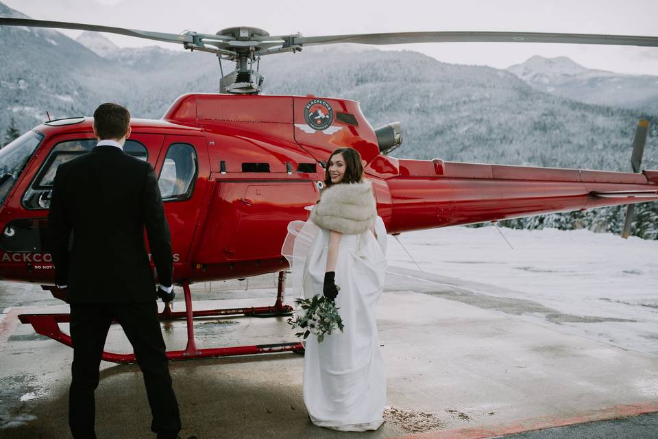 Kelly & Jeff - Heli