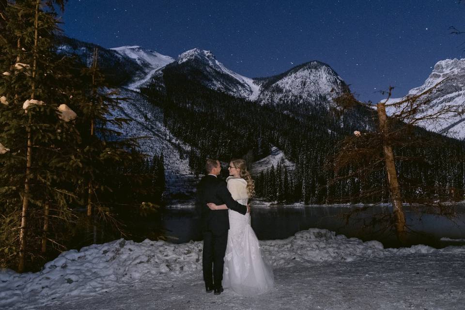 Emerald lake lodge elopement