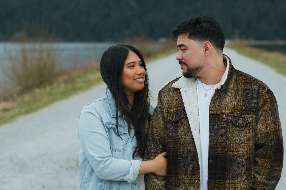 Couple Shoot - Pitt Lake