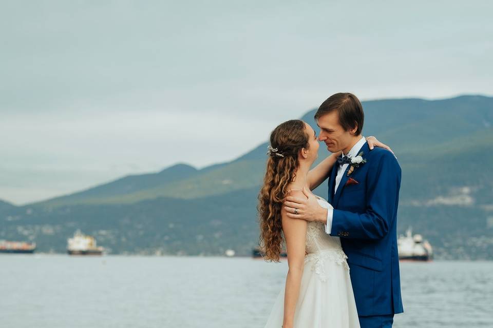 Beach Wedding at Jericho Beach