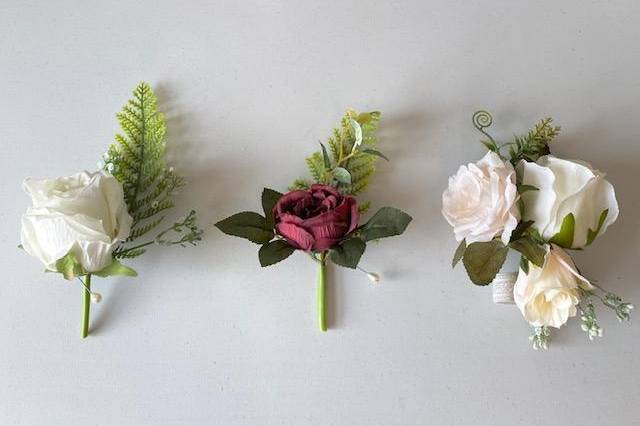 Boutonnieres and Corsage