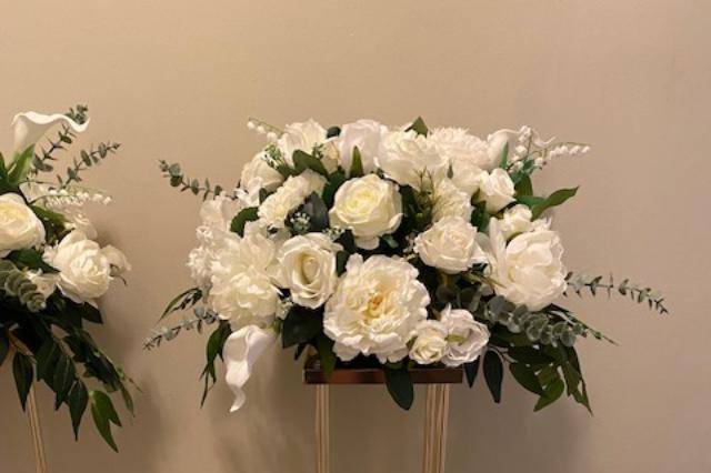 Cream and White Arrangement