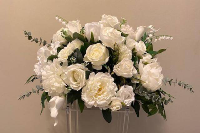 Cream and White Arrangement