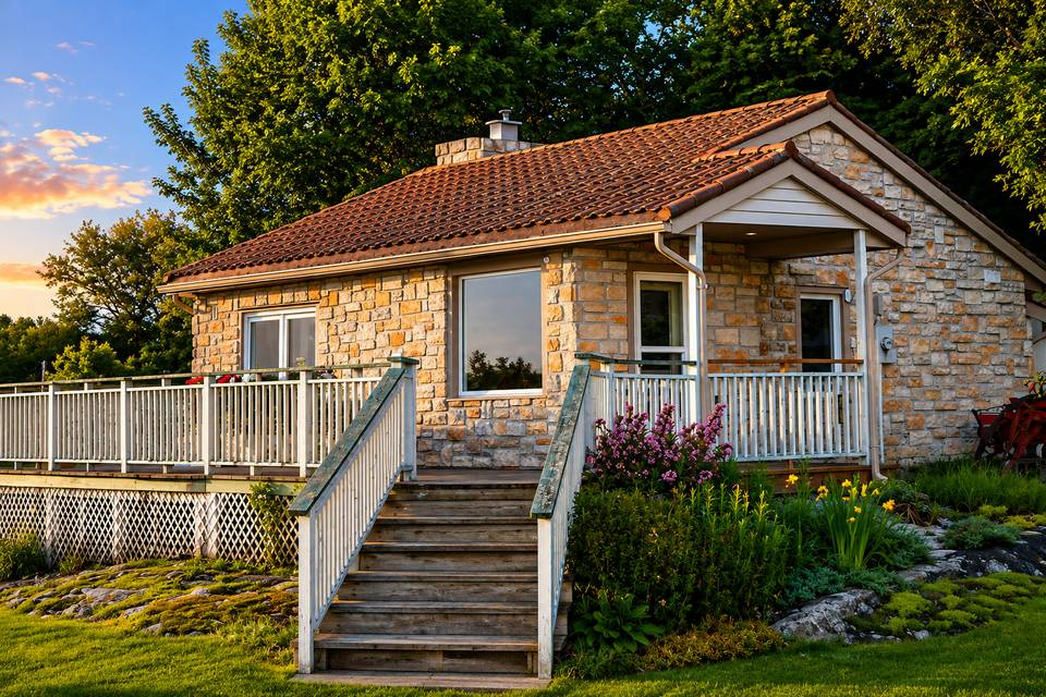Waterfront 3-Bedroom Cottage