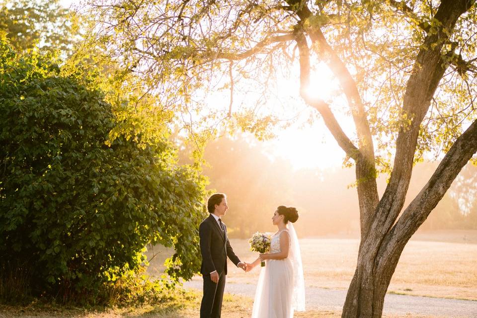 Bride and groom