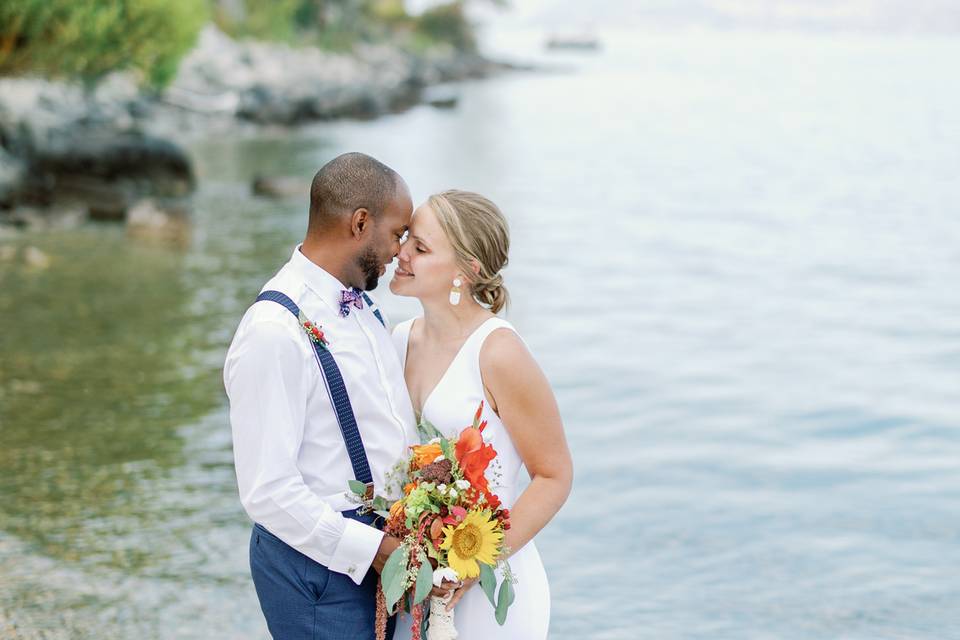 Bride and groom