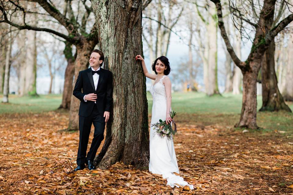 Bride and groom