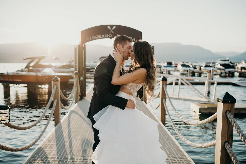 Lakeside Wedding Photos