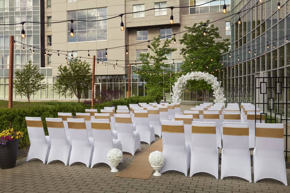 Wedding Ceremony Patio