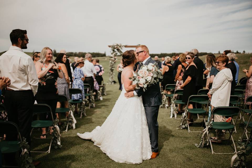 Stagecoach Wedding